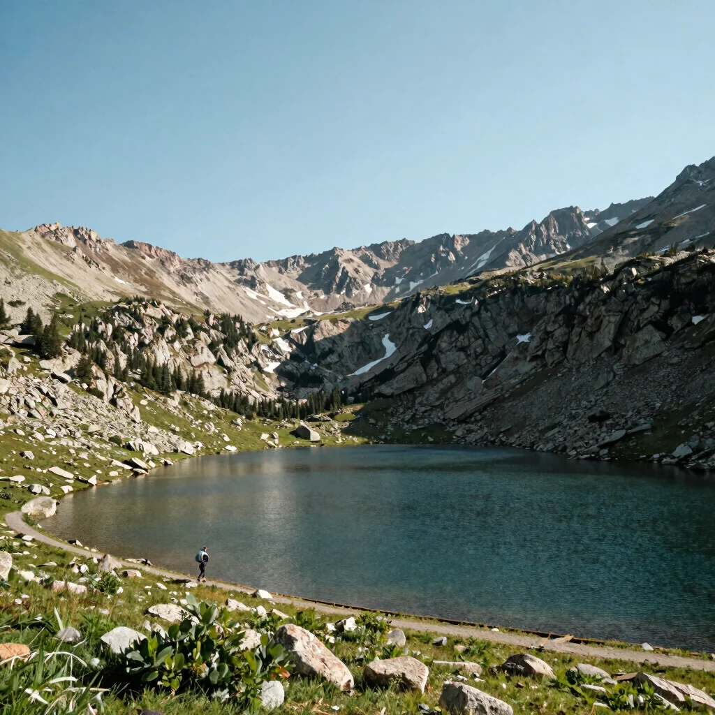 Alpine Lake Escape